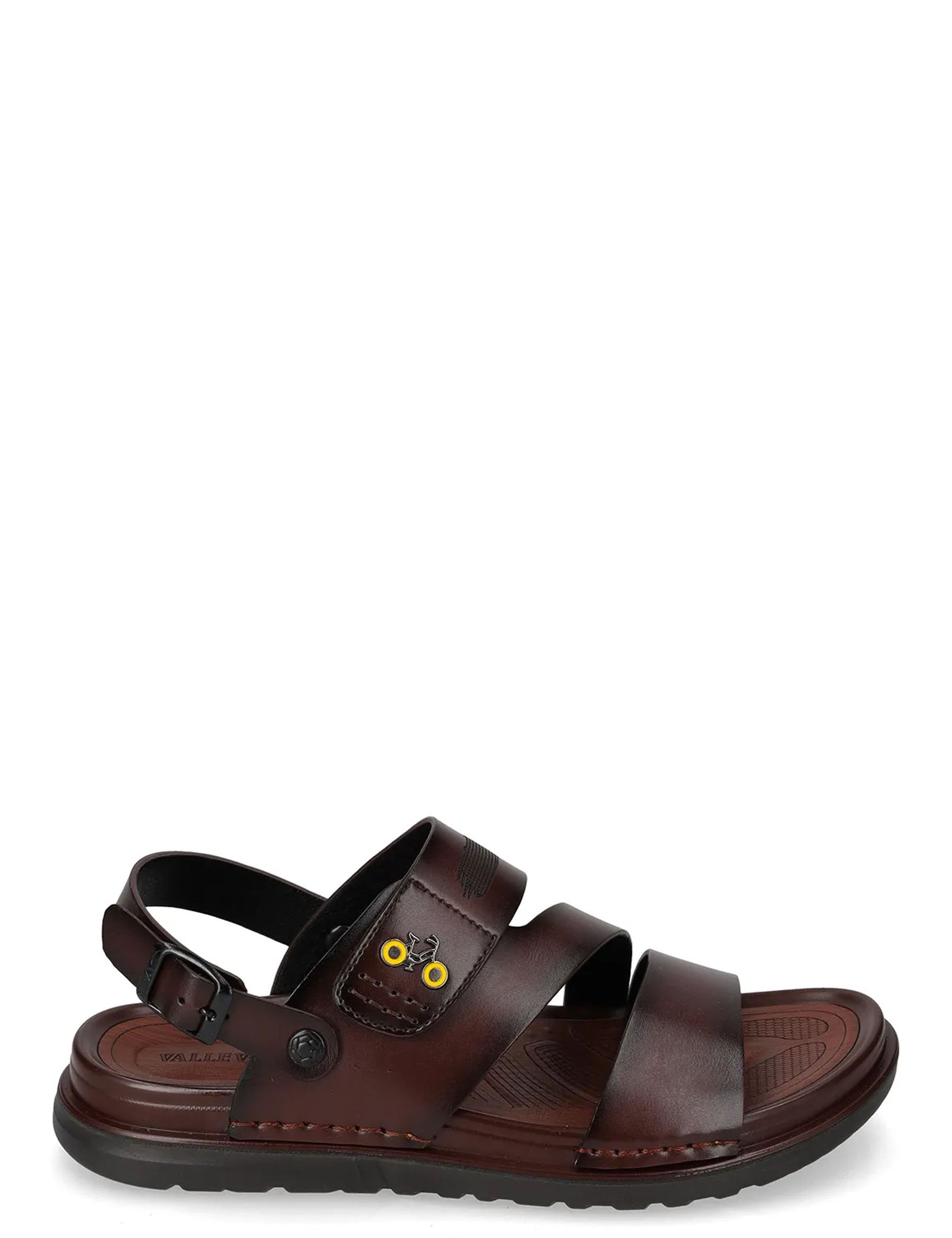 Sandali con strappi Marrone Valleverde