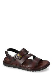 Sandali con strappi Marrone Valleverde