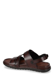 Sandali con strappi Marrone Valleverde