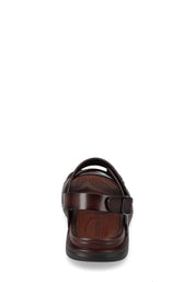 Sandali con strappi Marrone Valleverde