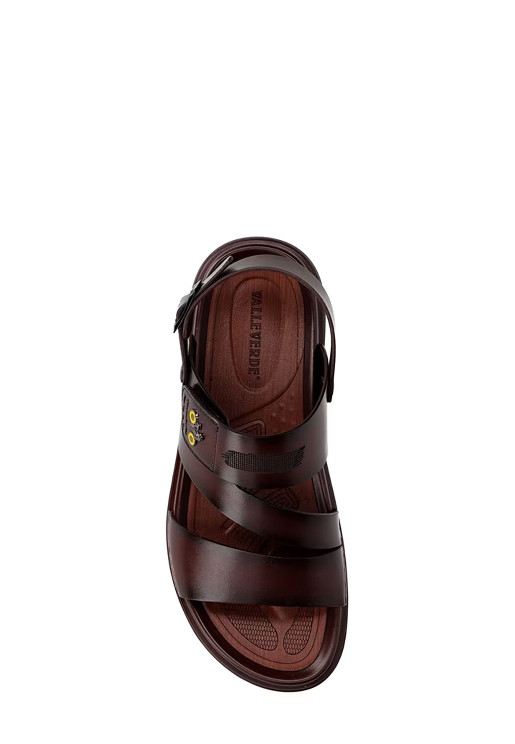 Sandali con strappi Marrone Valleverde