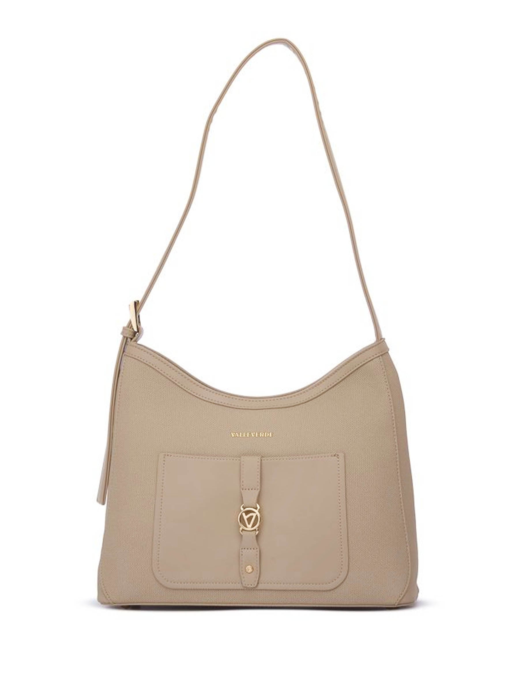 Borse a spalla Beige Valleverde
