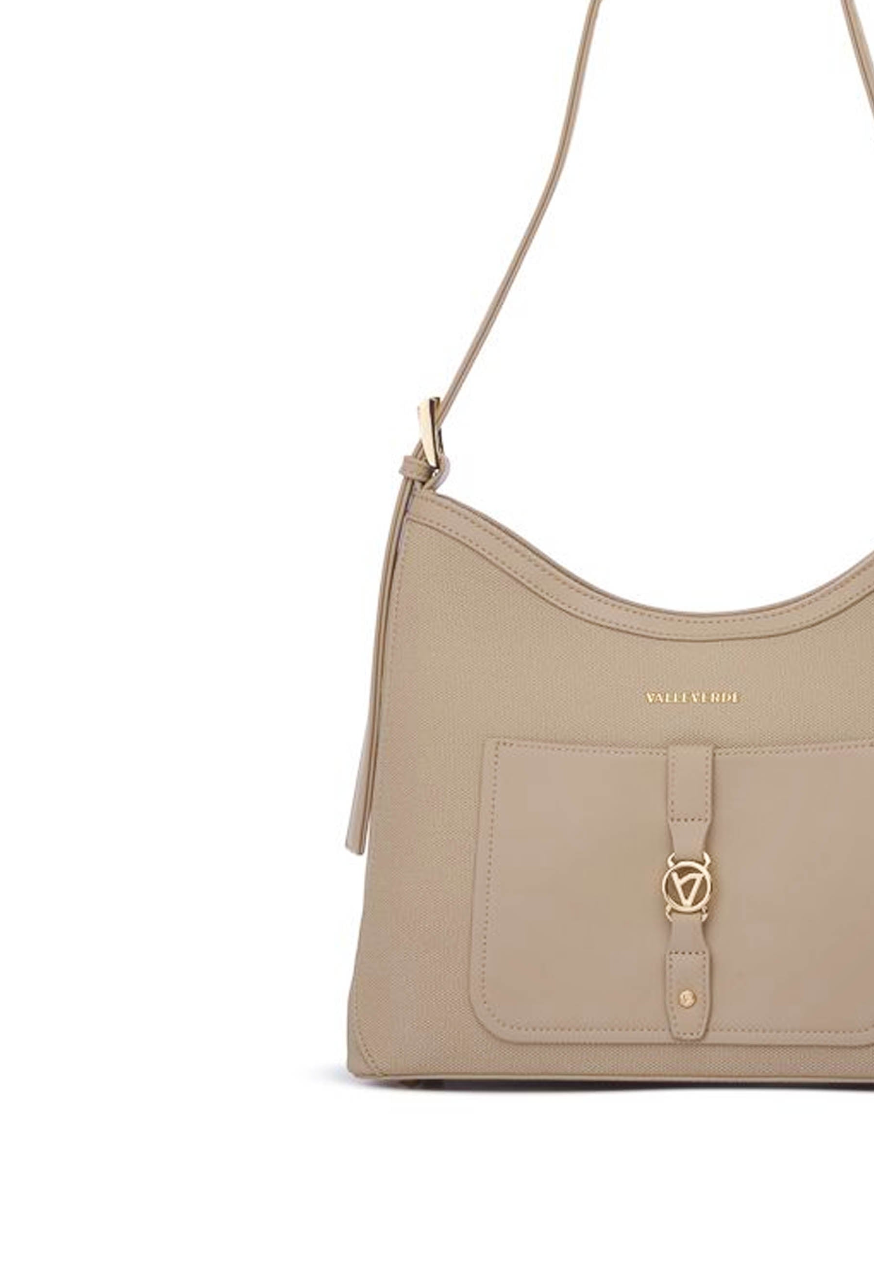 Borse a spalla Beige Valleverde