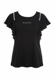 T-shirt Nero Yes-zee