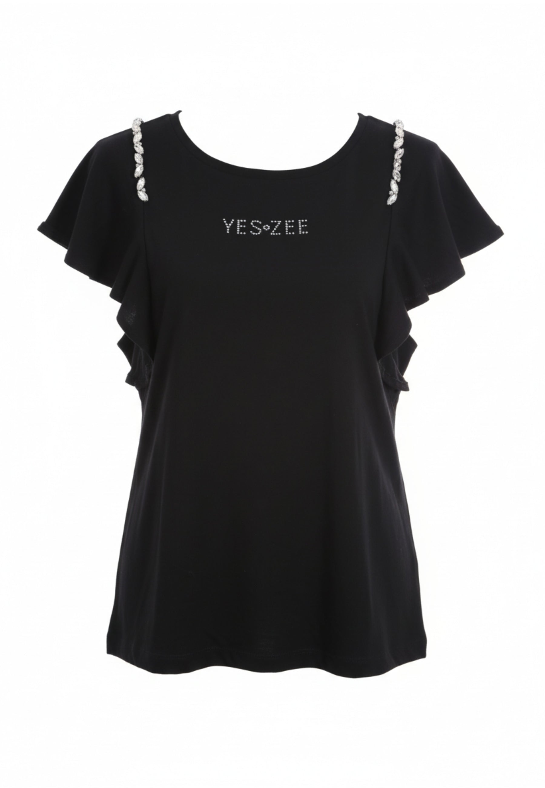 T-shirt Nero Yes-zee