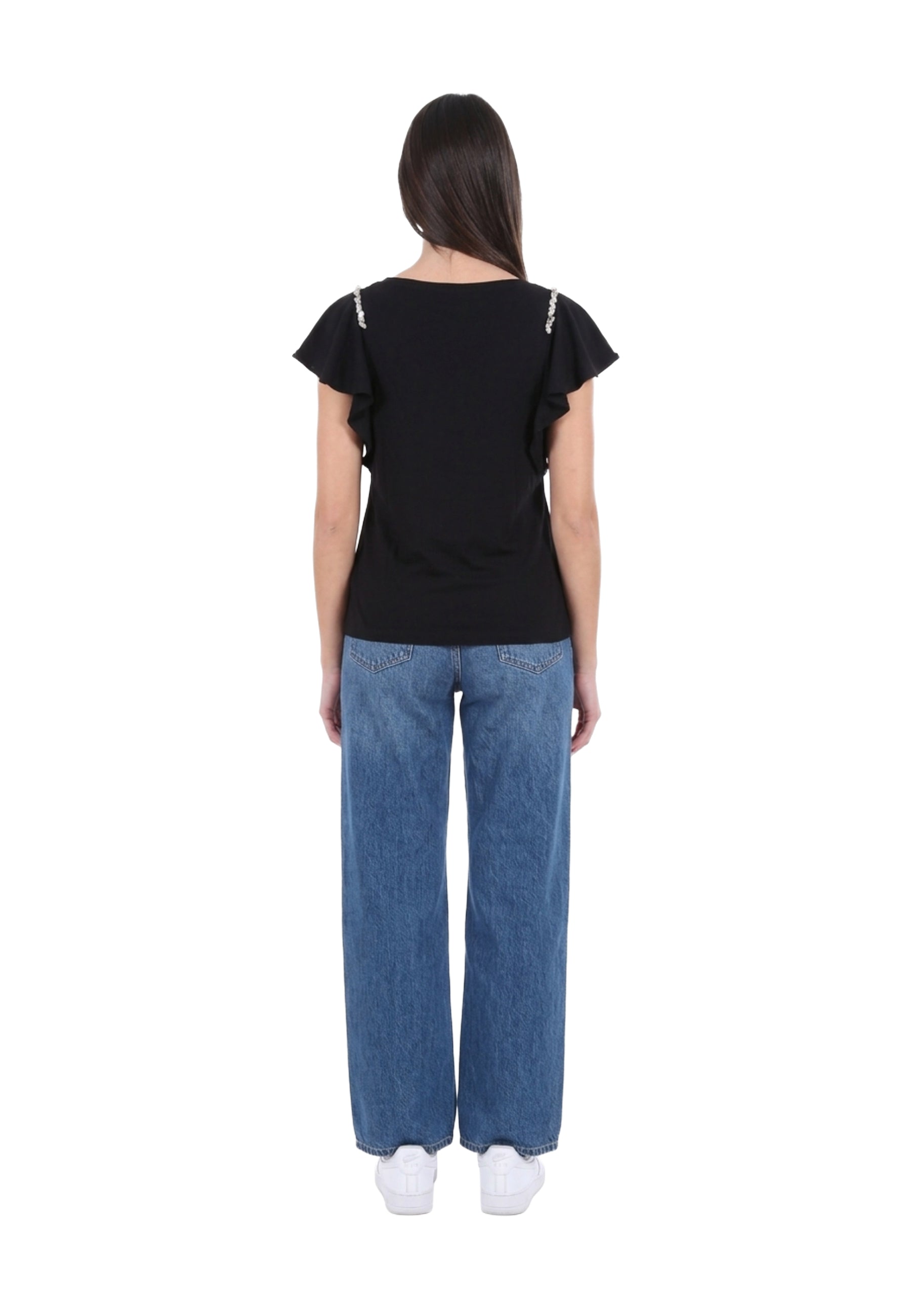 T-shirt Nero Yes-zee