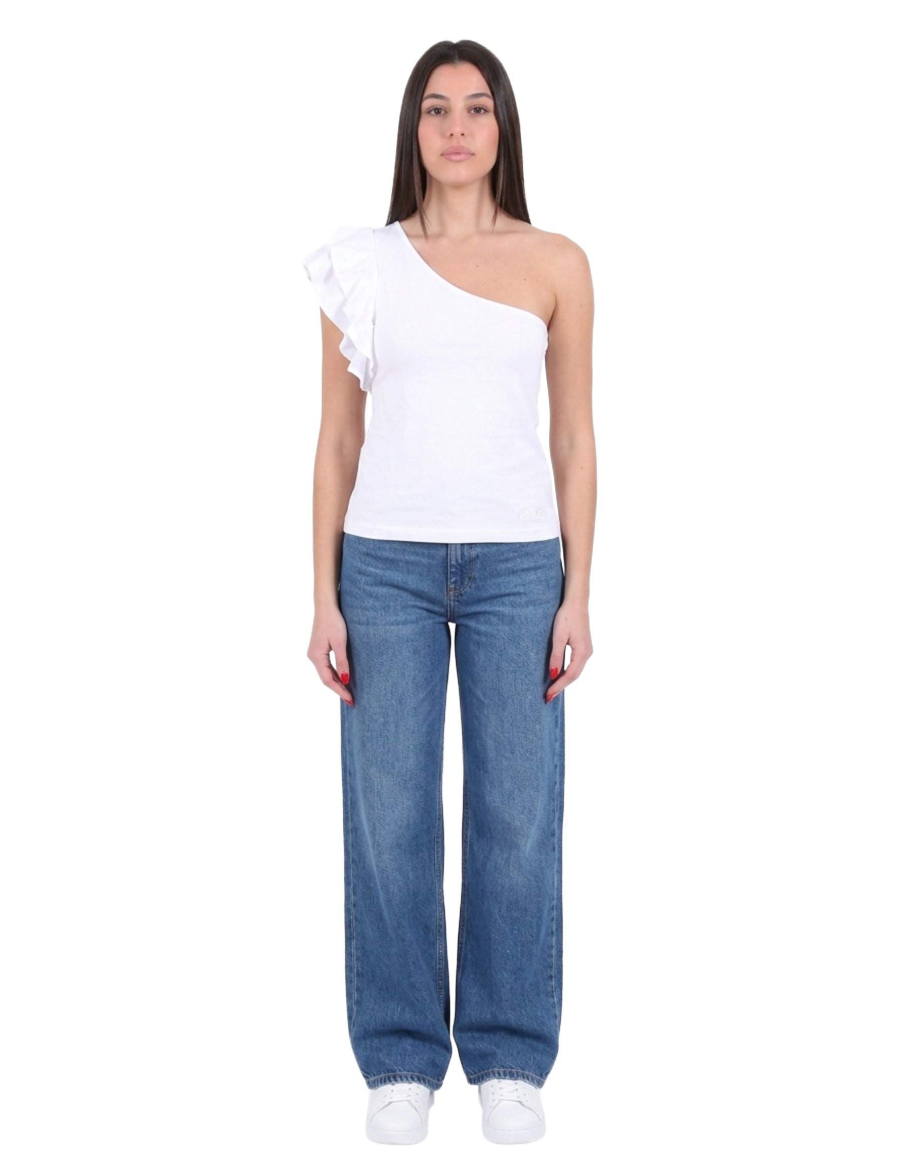 Top e canotte Bianco Yes-zee