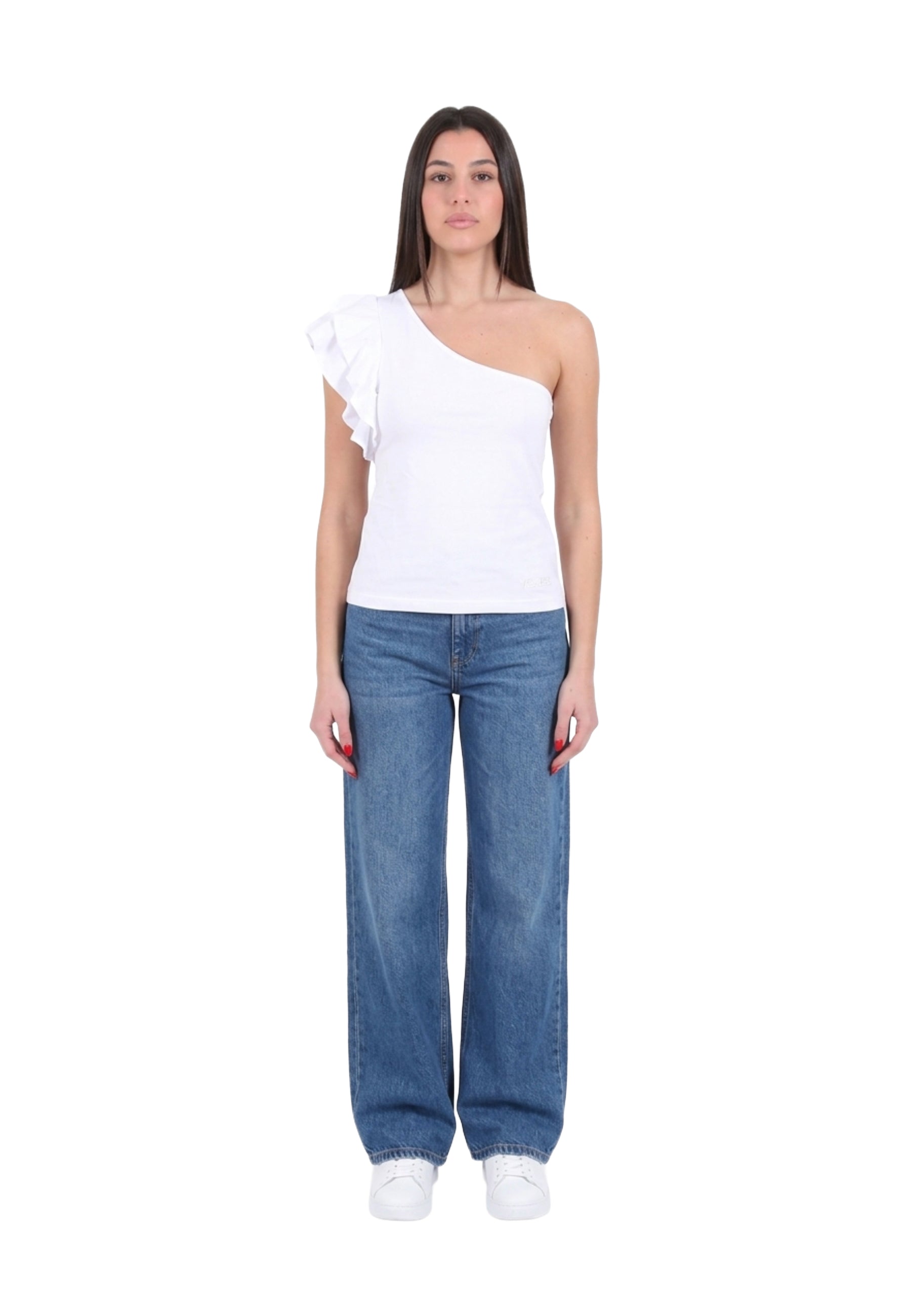 Top e canotte Bianco Yes-zee