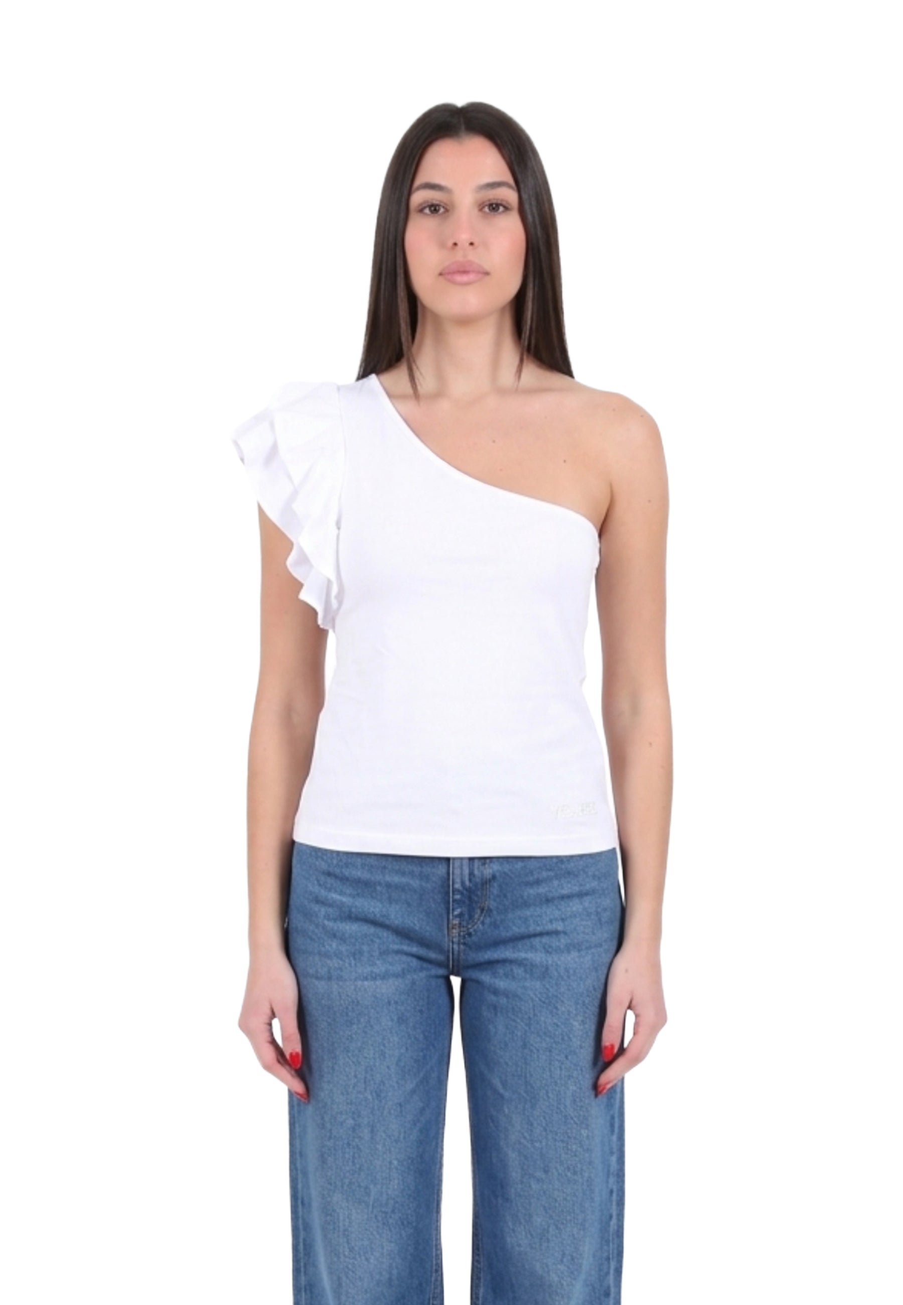 Top e canotte Bianco Yes-zee