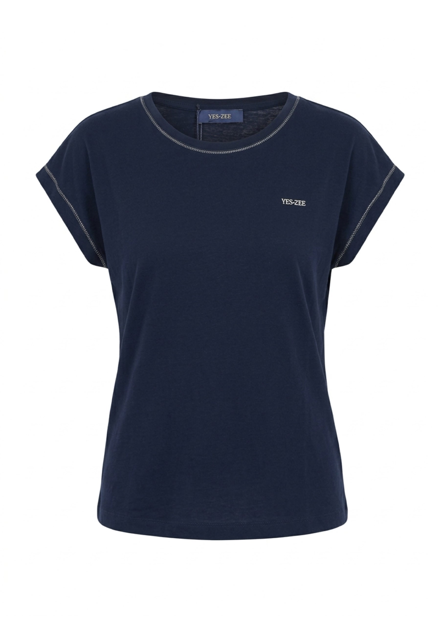 T-shirt Blu Scuro Yes-zee