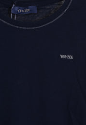 T-shirt Blu Scuro Yes-zee
