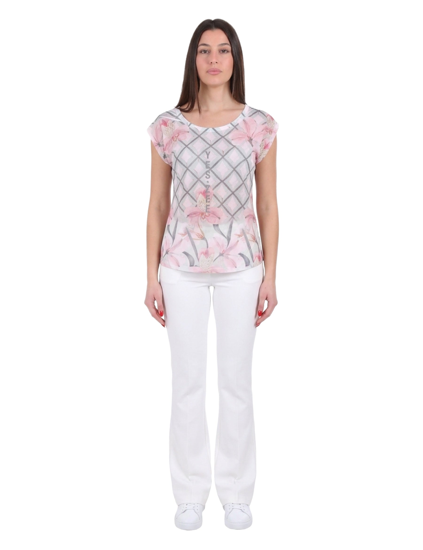 T-shirt Multicolore Yes-zee
