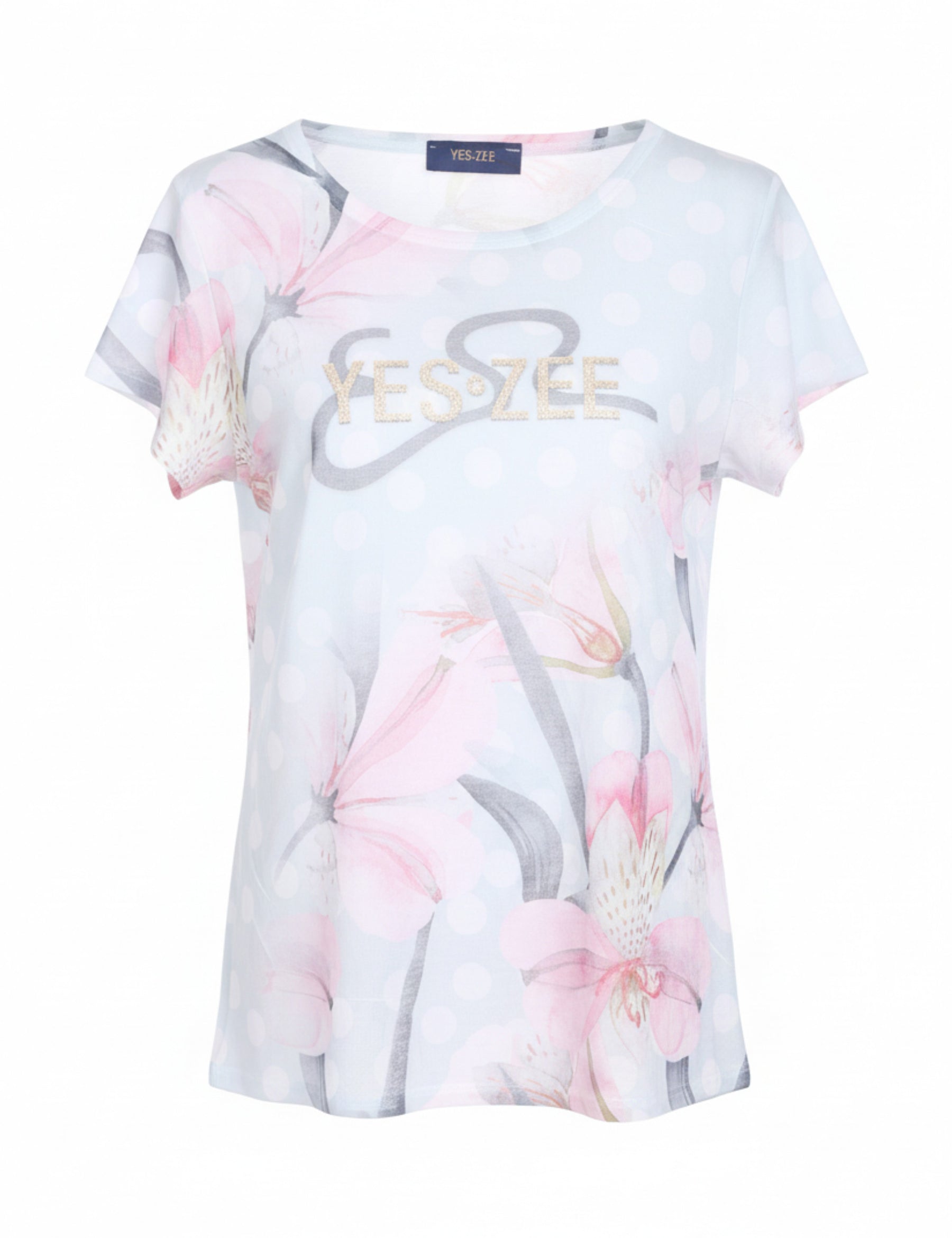 T-shirt Bianco Yes-zee