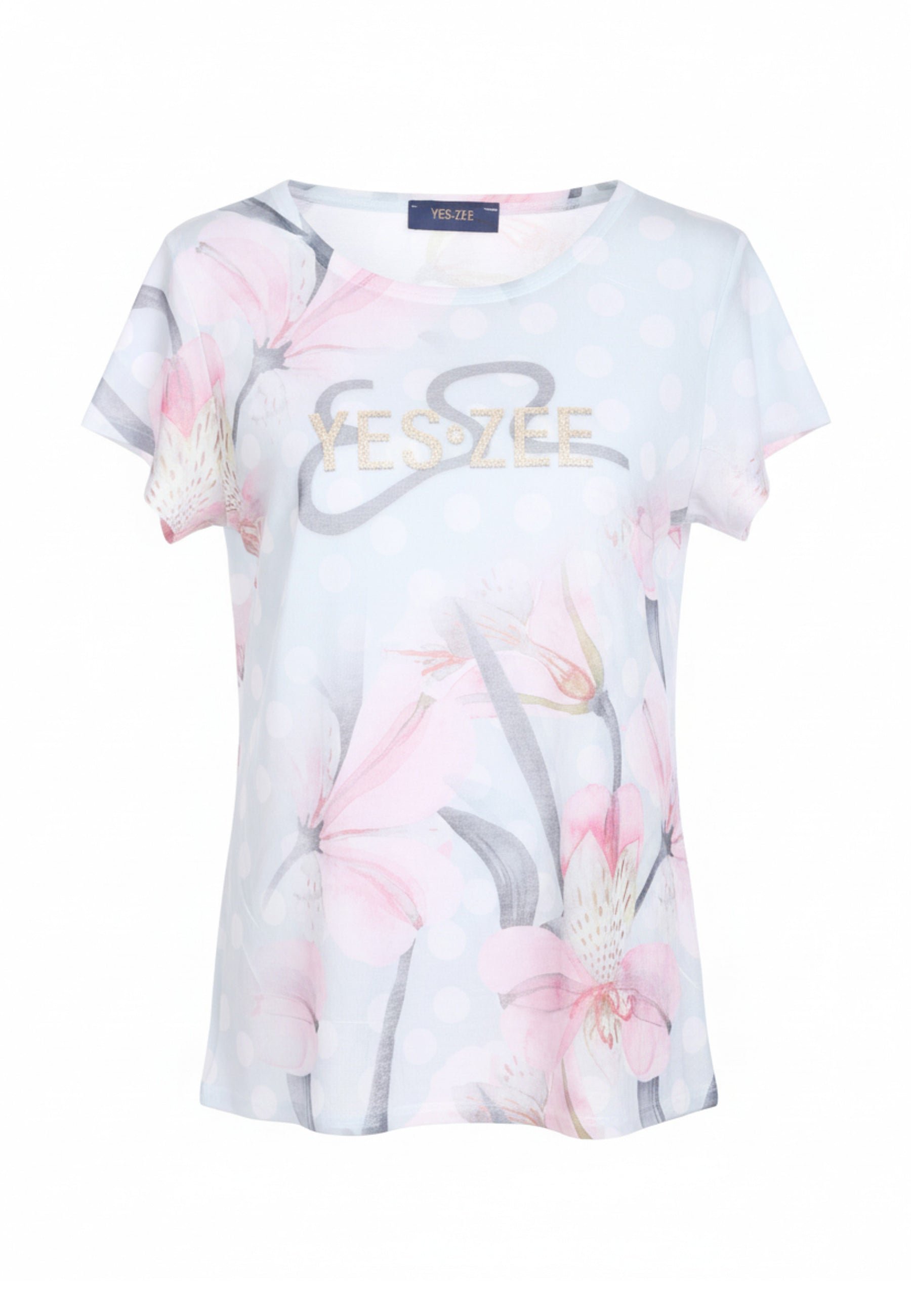 T-shirt Bianco Yes-zee
