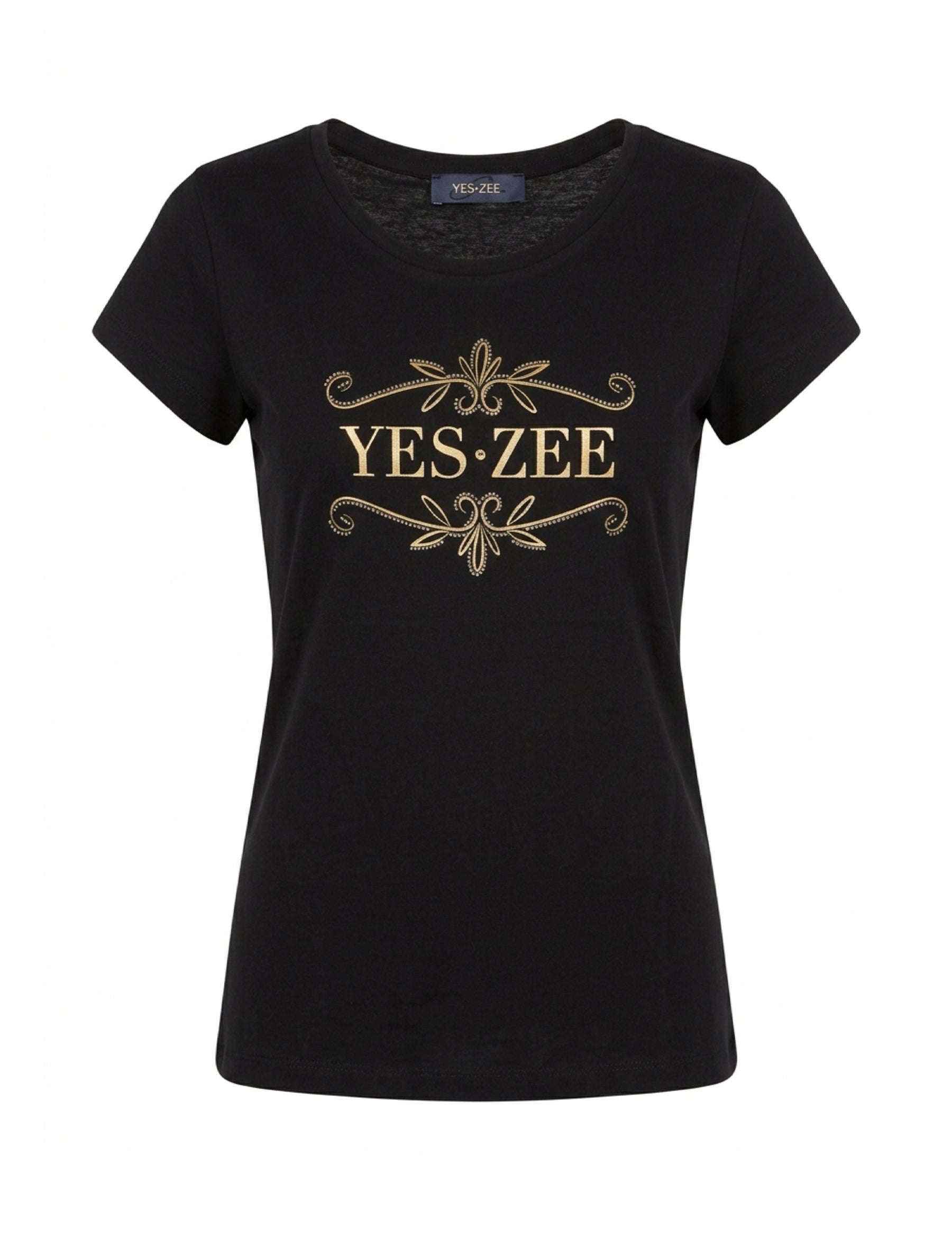T-shirt Nero Yes-zee