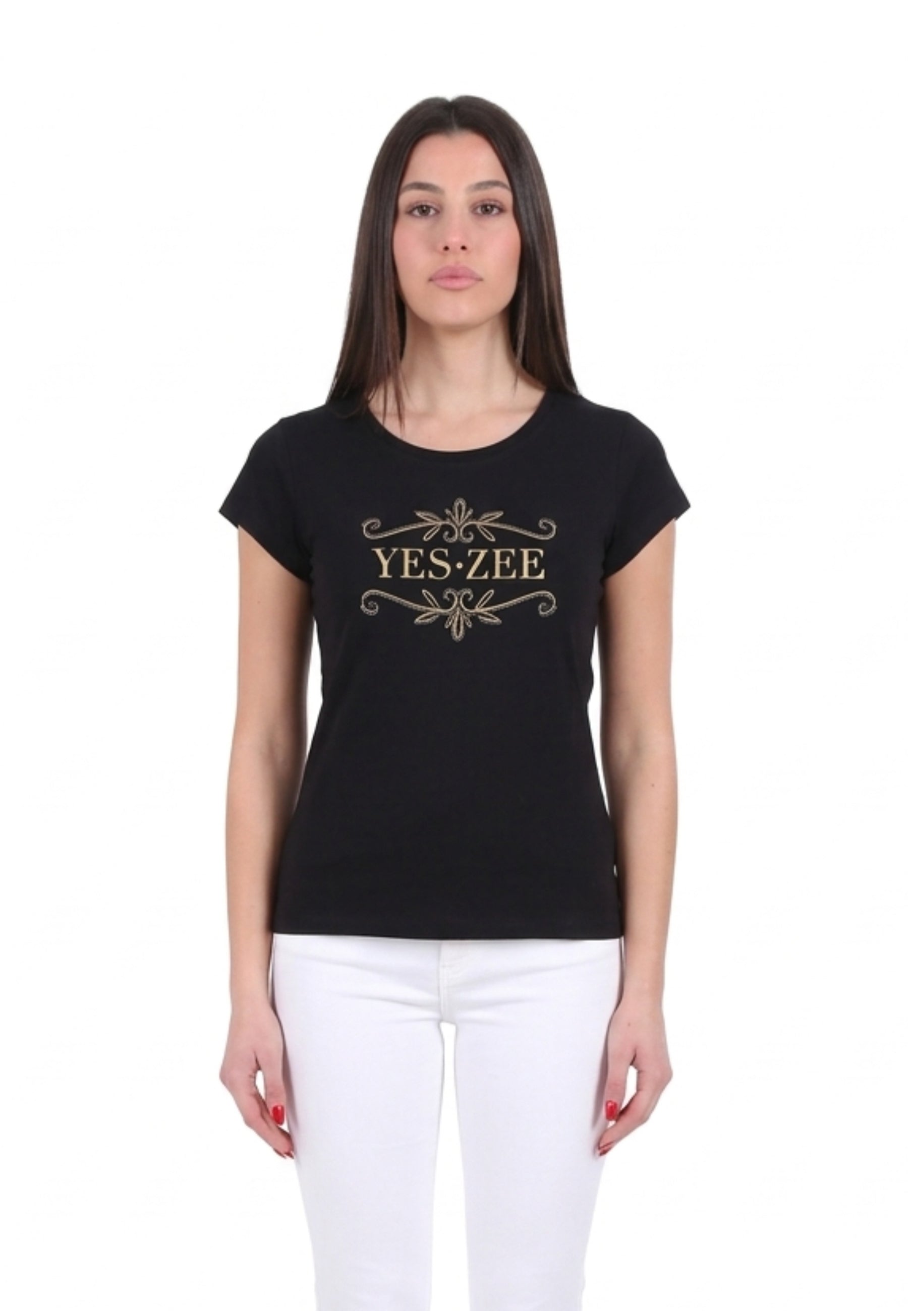T-shirt Nero Yes-zee