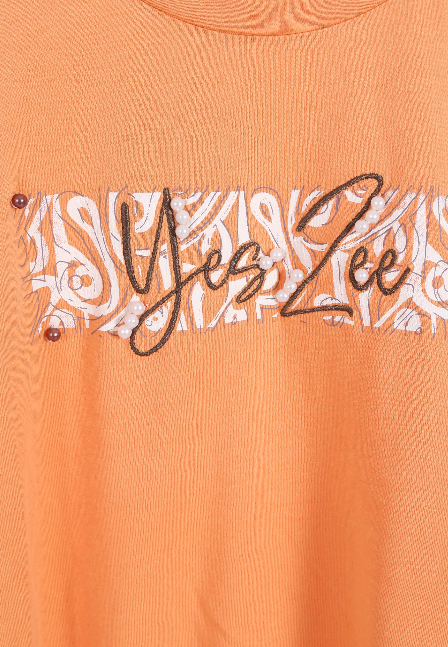 T-shirt Arancio Yes-zee