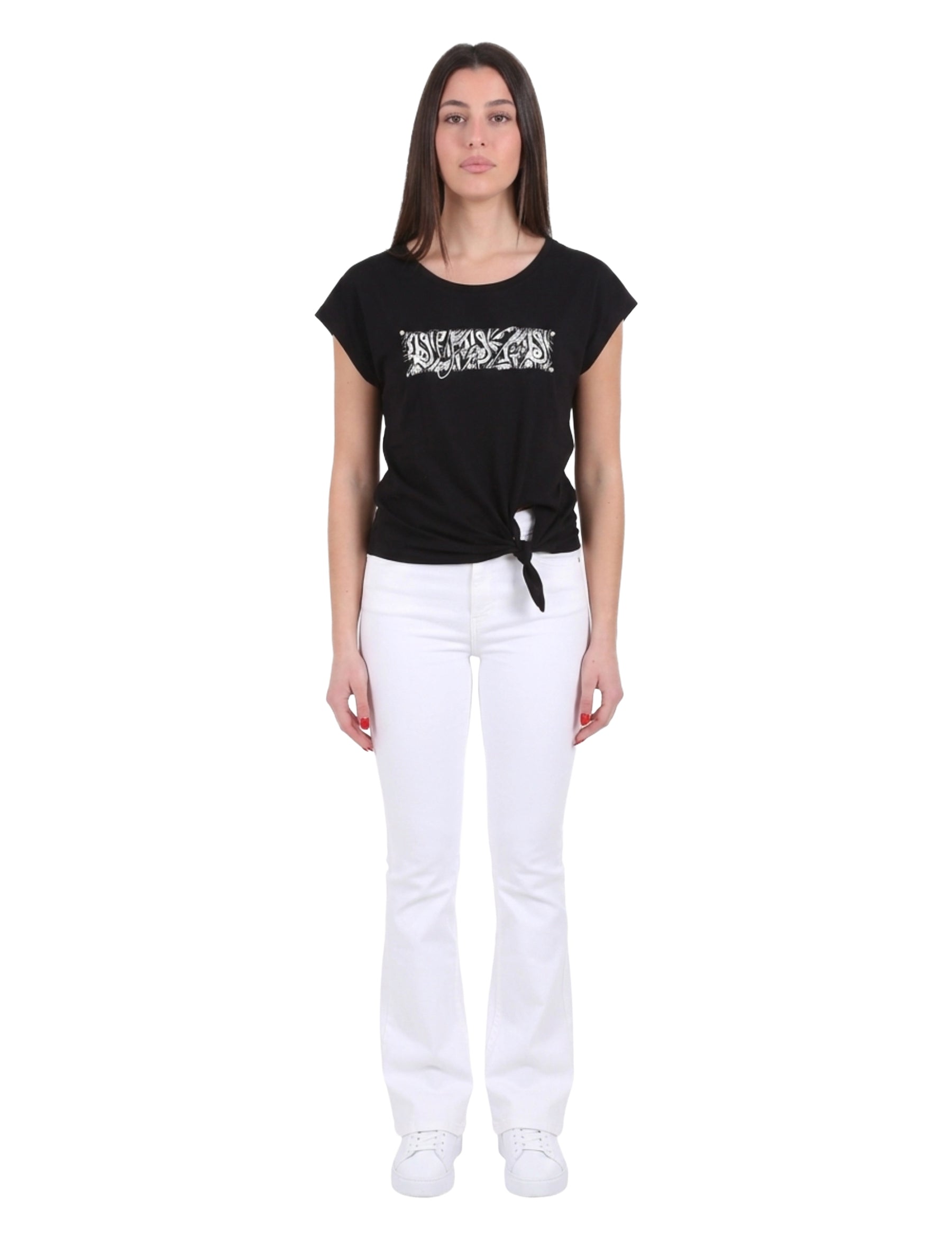 T-shirt Nero Yes-zee