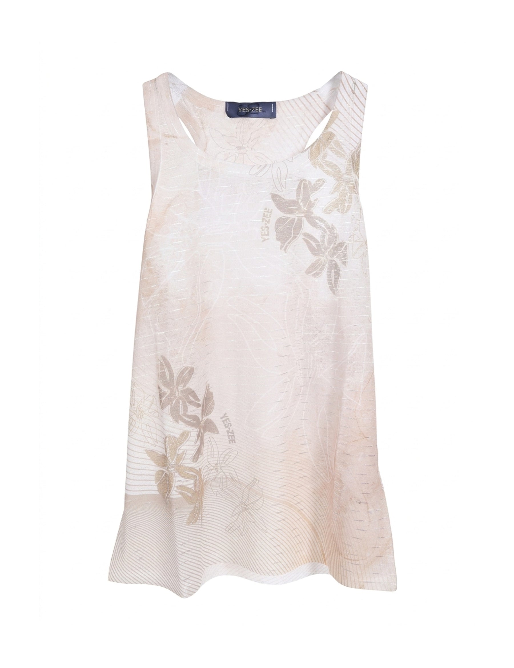 Top e canotte Beige Yes-zee