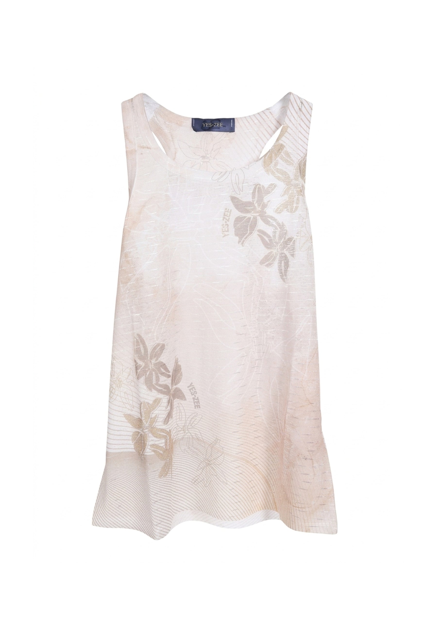 Top e canotte Beige Yes-zee