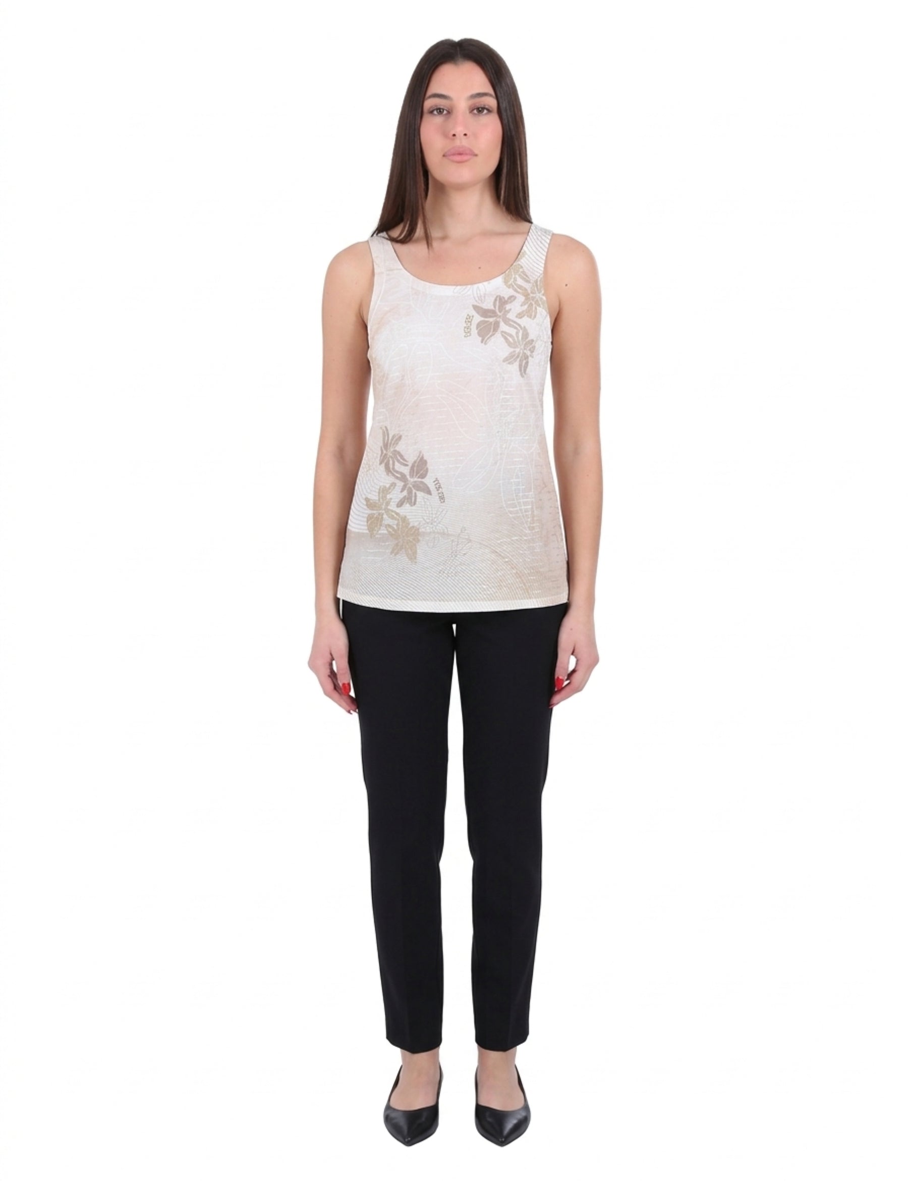 Top e canotte Beige Yes-zee