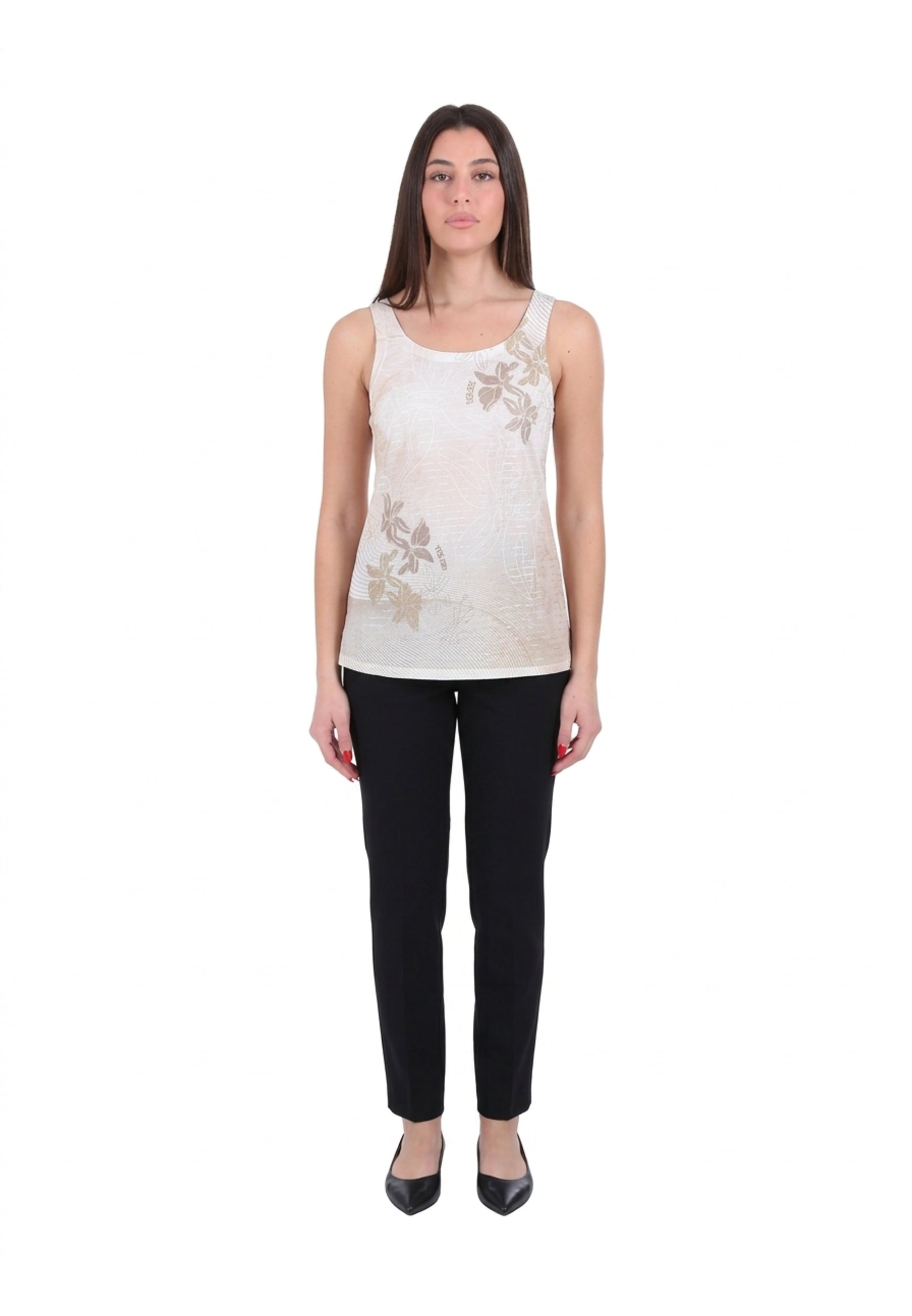 Top e canotte Beige Yes-zee