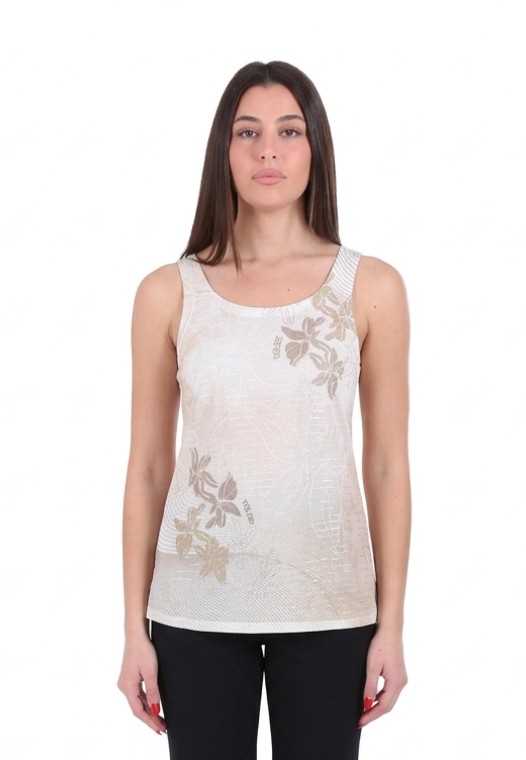 Top e canotte Beige Yes-zee