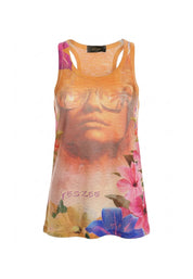 Top e canotte Arancio Yes-zee