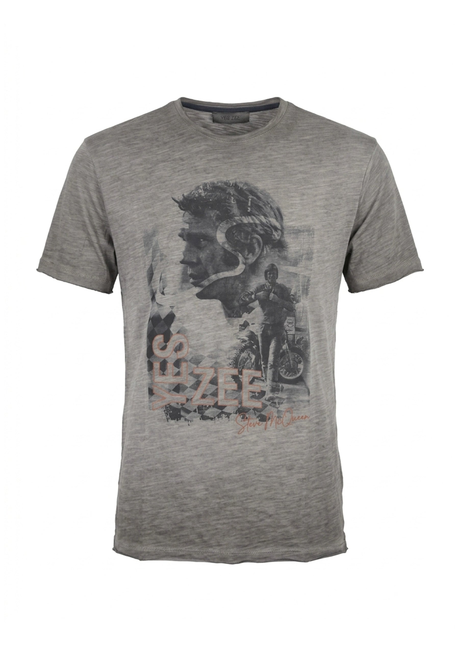 T-shirt Grigio Yes-zee