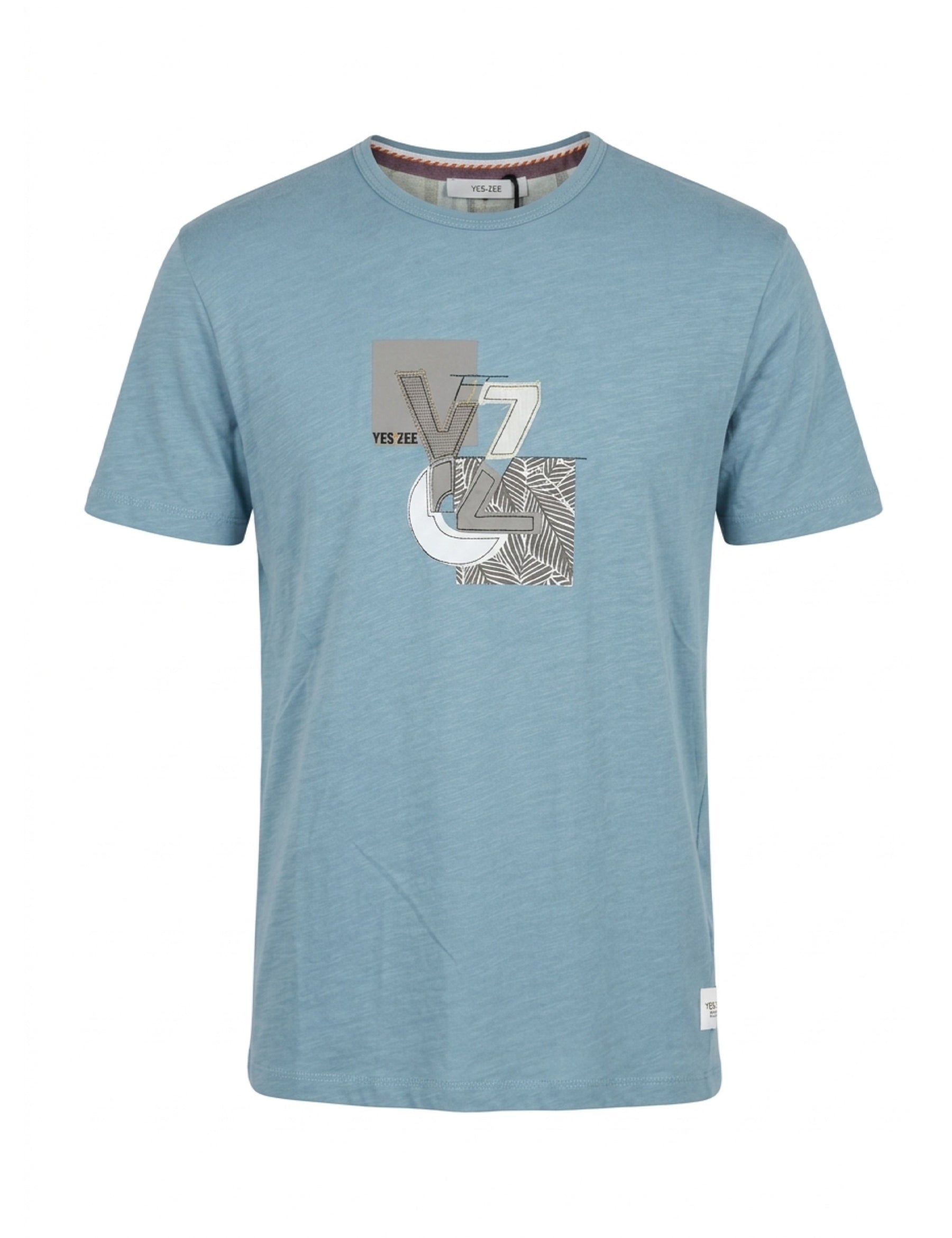 T-shirt Blu Yes-zee