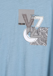 T-shirt Blu Yes-zee