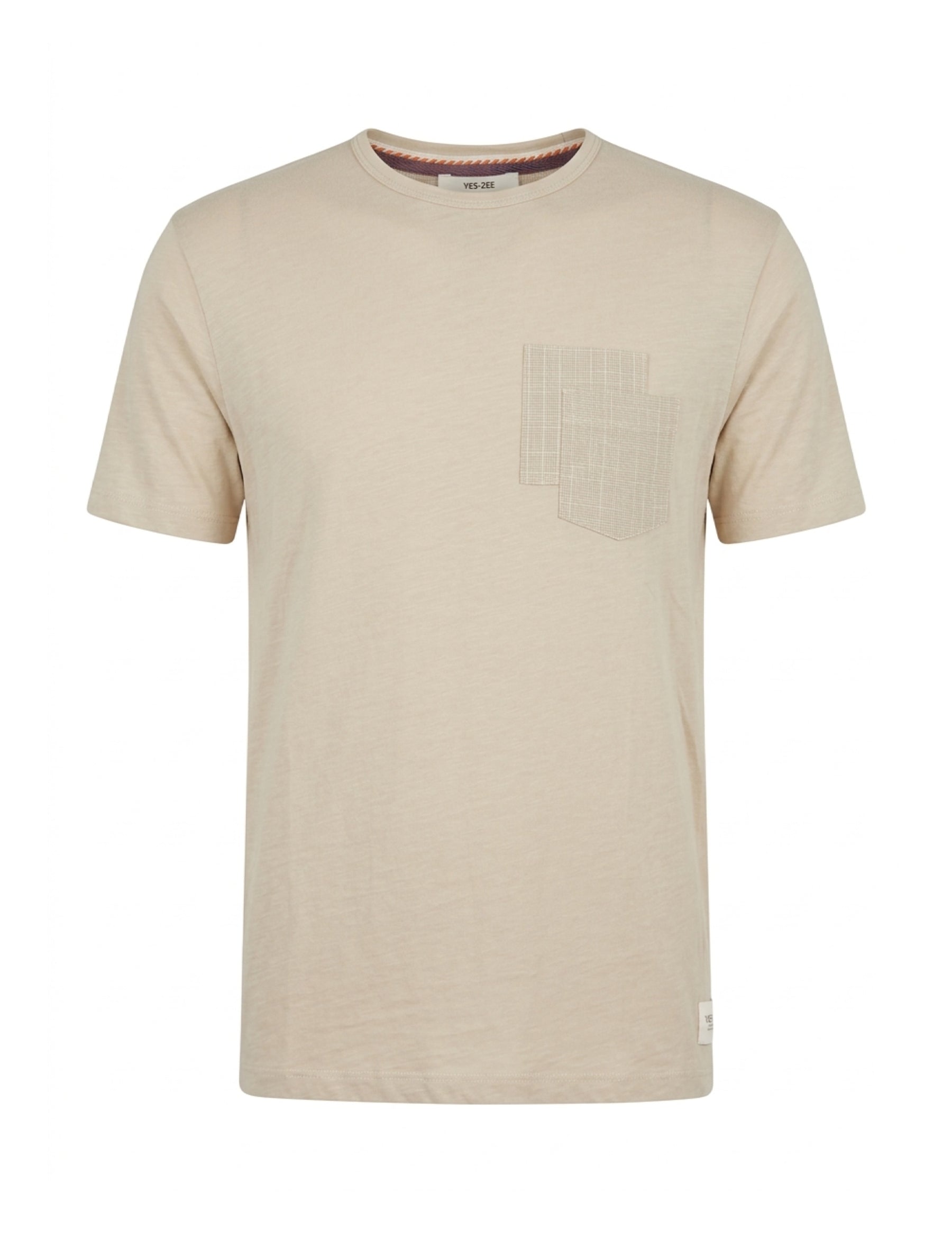 T-shirt Beige Chiaro Yes-zee