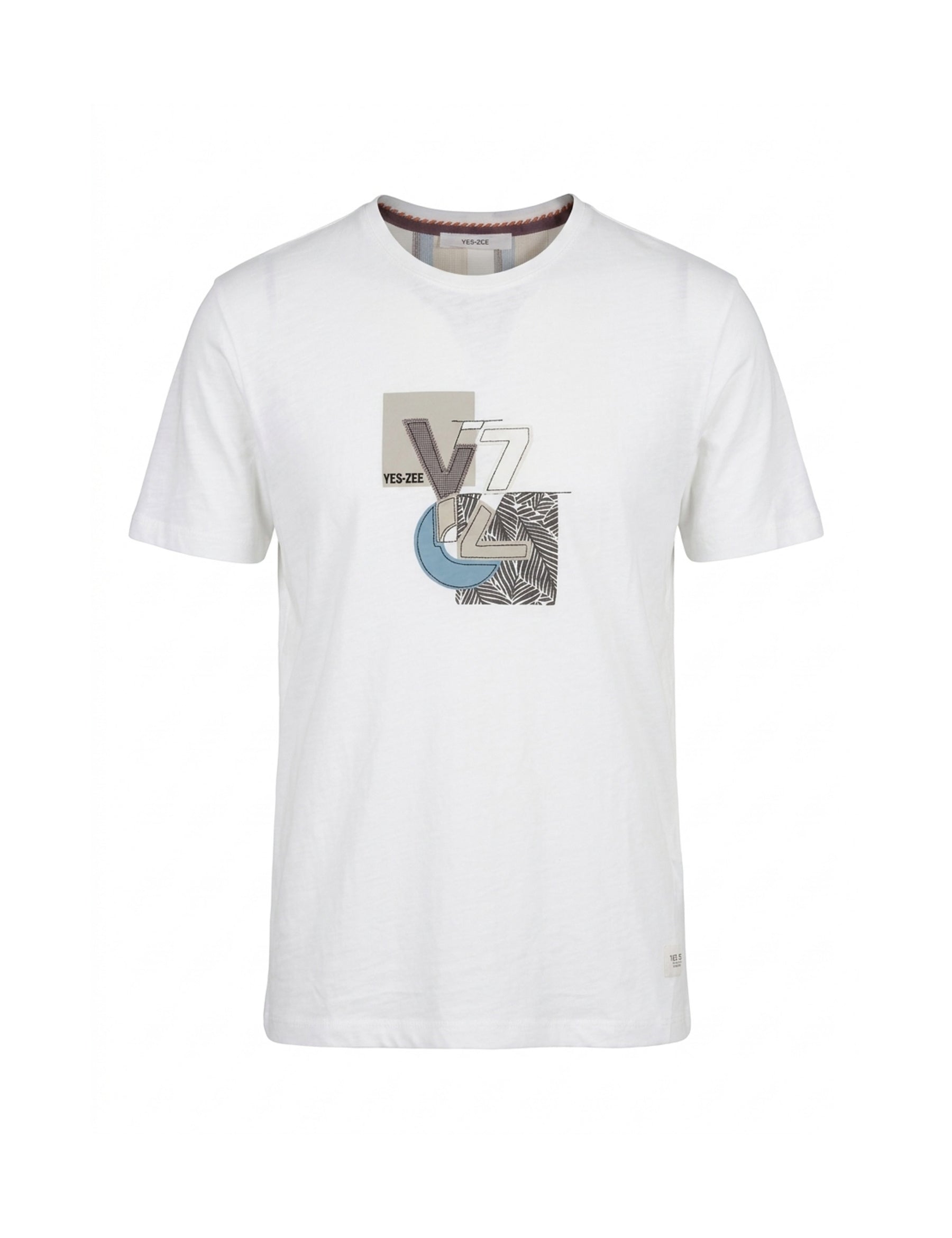 T-shirt Bianco Yes-zee