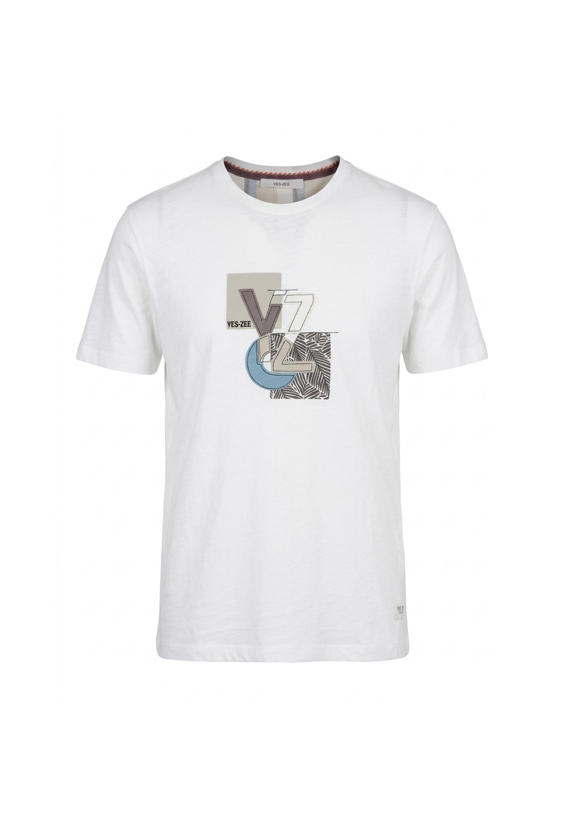 T-shirt Bianco Yes-zee
