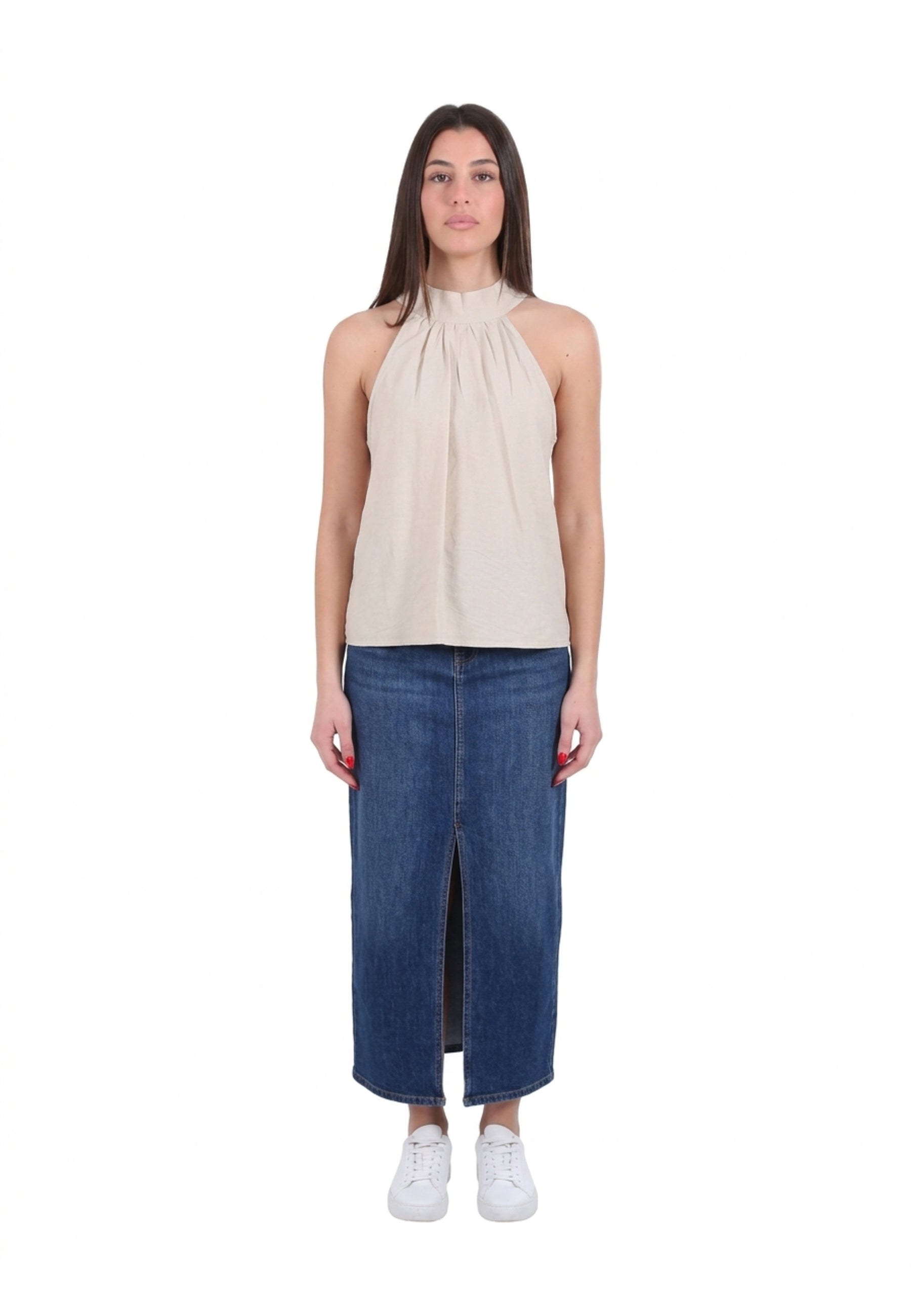 Top e canotte Beige Yes-zee