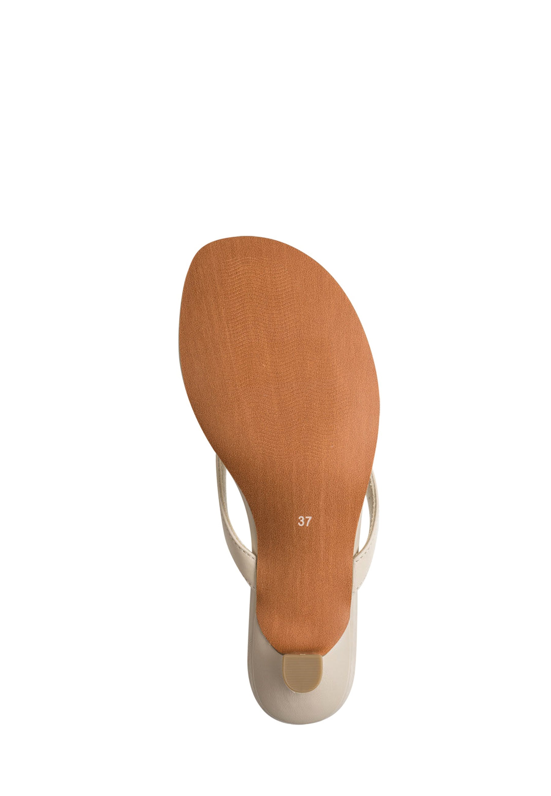 Sandali tacco Beige Marco Tozzi