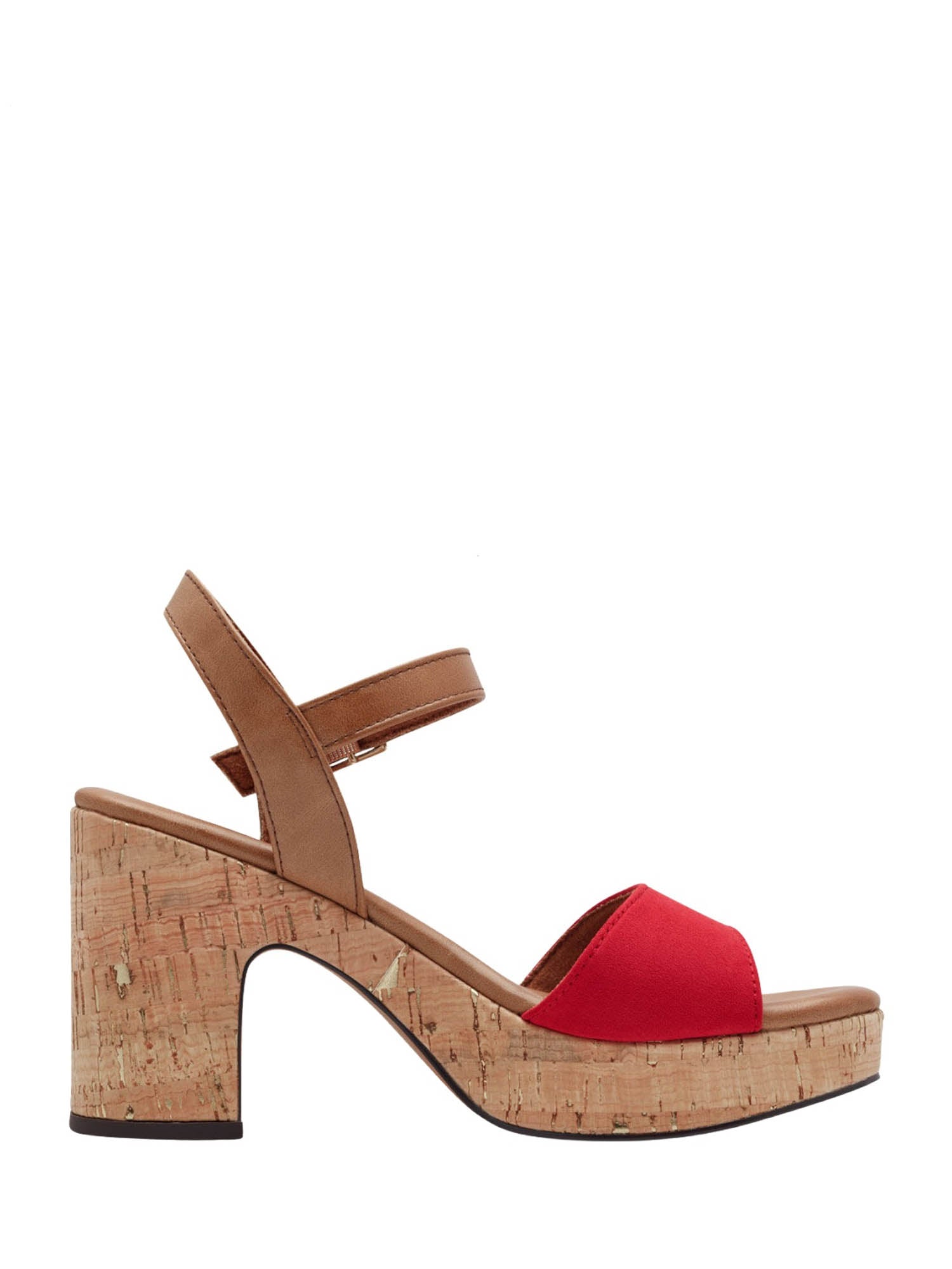 Sandali tacco Rosso Marco Tozzi