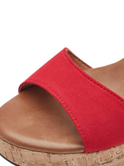 Sandali tacco Rosso Marco Tozzi