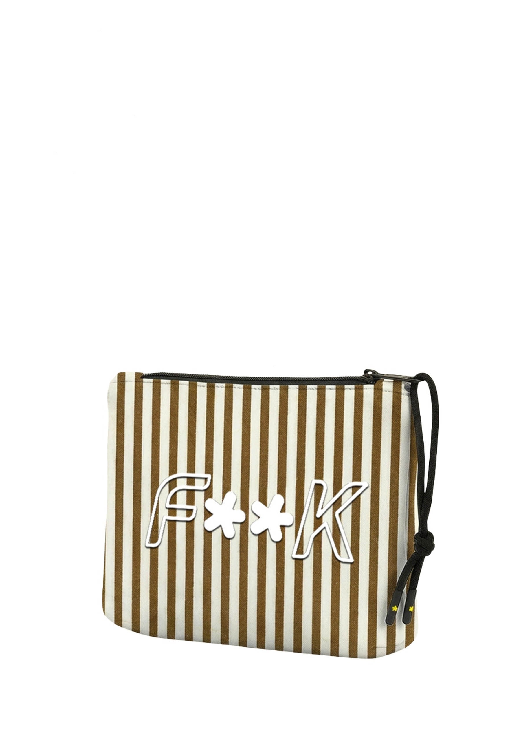 Pochette Marrone F**k