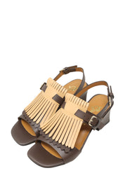 Sandali tacco Marrone Grace Shoes