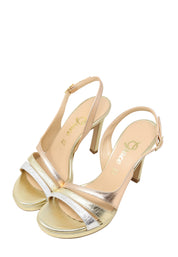 Sandali tacco Platino Grace Shoes