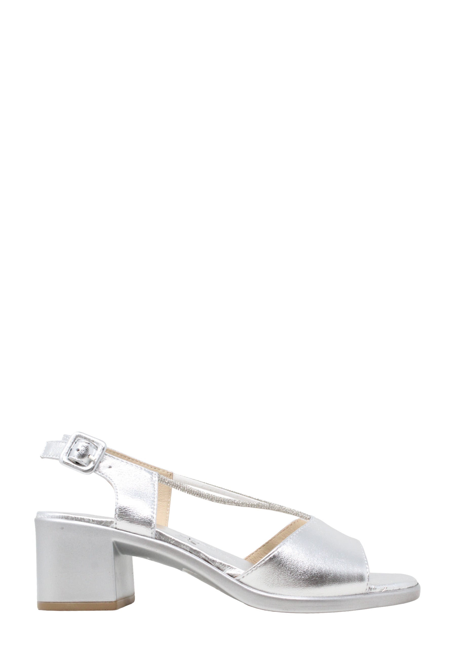Sandali tacco Argento Susimoda