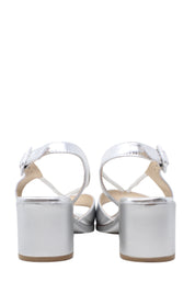 Sandali tacco Argento Susimoda