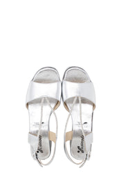 Sandali tacco Argento Susimoda
