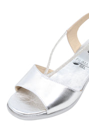 Sandali tacco Argento Susimoda