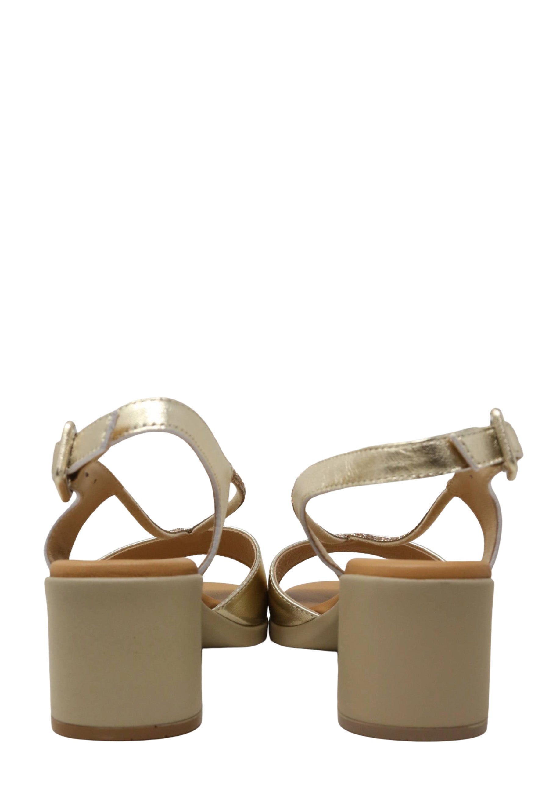 Sandali tacco Platino Susimoda