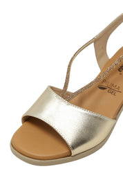 Sandali tacco Platino Susimoda