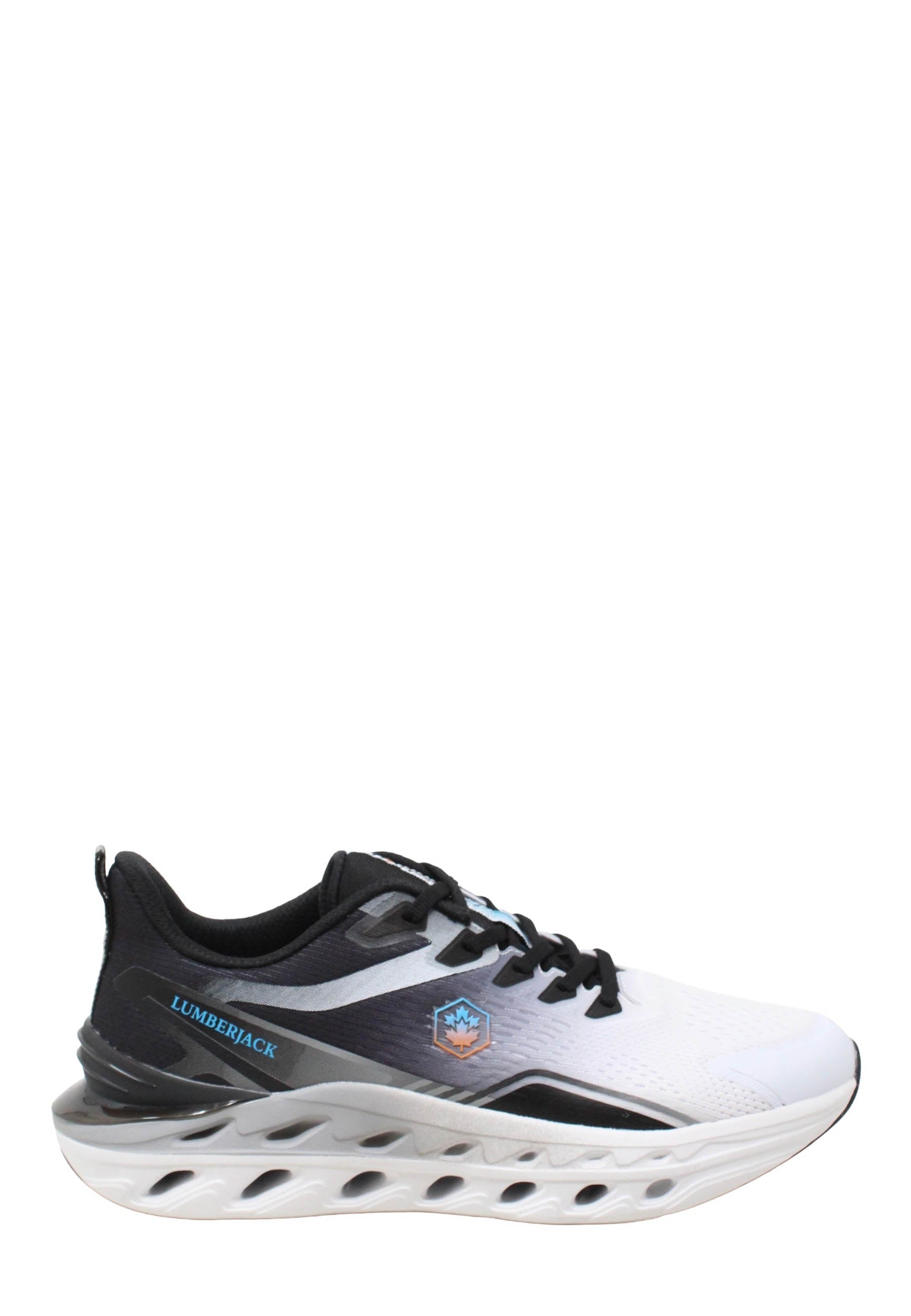 Sneakers Bianco Nero Lumberjack