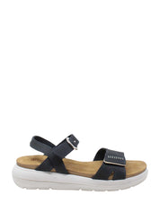 Sandali zeppa Blu Lumberjack