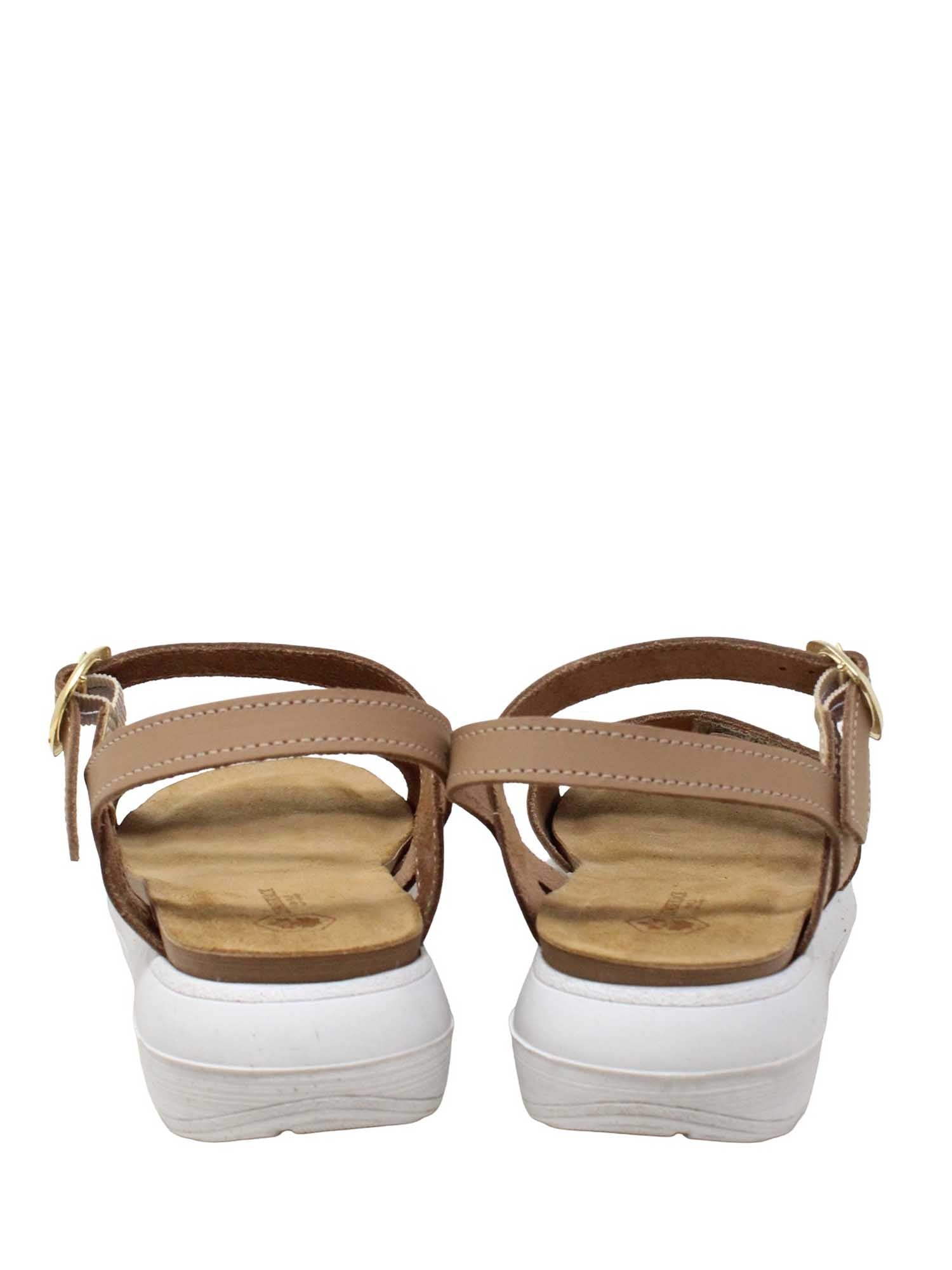 Sandali zeppa Marrone Lumberjack